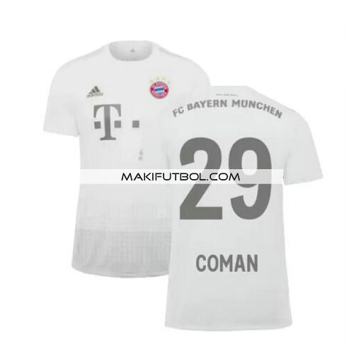 camiseta Coman 29 bayern munich 2019-2020 segunda equipacion