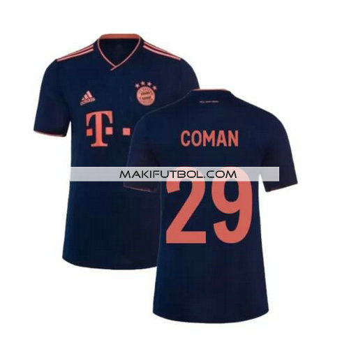 camiseta Coman 29 bayern munich 2019-2020 tercera equipacion