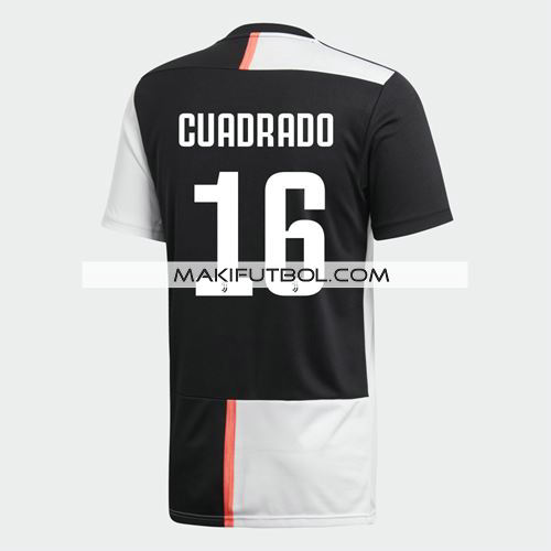 camiseta Cuadrado 16 juventus 2019-2020 primera equipacion