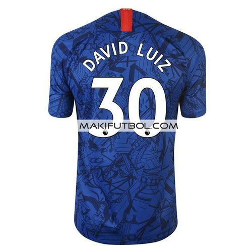 camiseta David Luiz 30 chelsea 2019-2020 primera equipacion