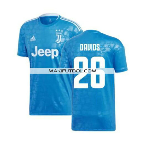 camiseta Davids 26 juventus 2019-2020 tercera equipacion