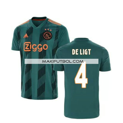 camiseta De Ligt 4 ajax 2019-2020 segunda equipacion