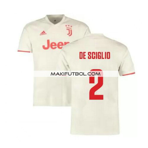 camiseta De Sciglio 2 juventus 2019-2020 segunda equipacion