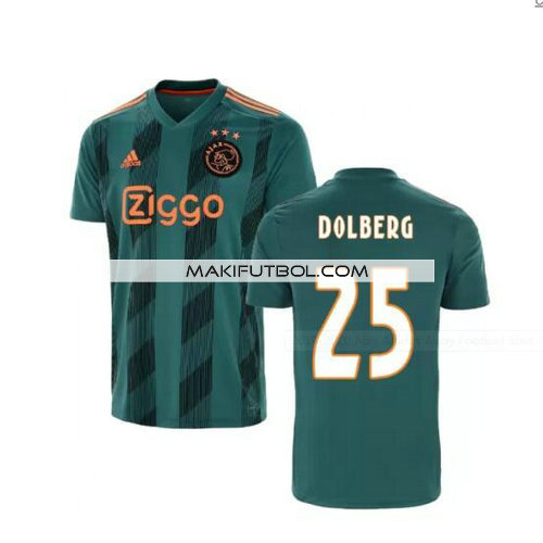 camiseta Dolberg 25 ajax 2019-2020 segunda equipacion