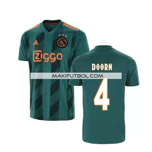 camiseta Doorn 4 ajax 2019-2020 segunda equipacion