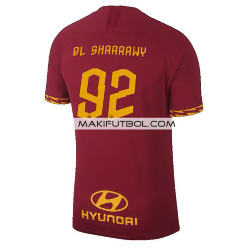 camiseta El Shaarawy 92 as roma 2019-2020 primera equipacion