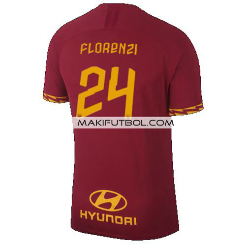 camiseta Florenzi 24 as roma 2019-2020 primera equipacion
