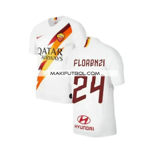 camiseta Florenzi 24 as roma 2019-2020 segunda equipacion