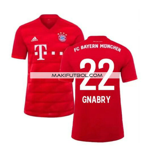 camiseta Gnabry 22 bayern munich 2019-2020 primera equipacion