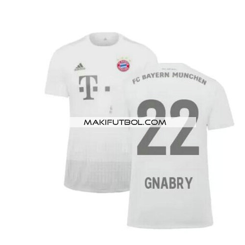 camiseta Gnabry 22 bayern munich 2019-2020 segunda equipacion
