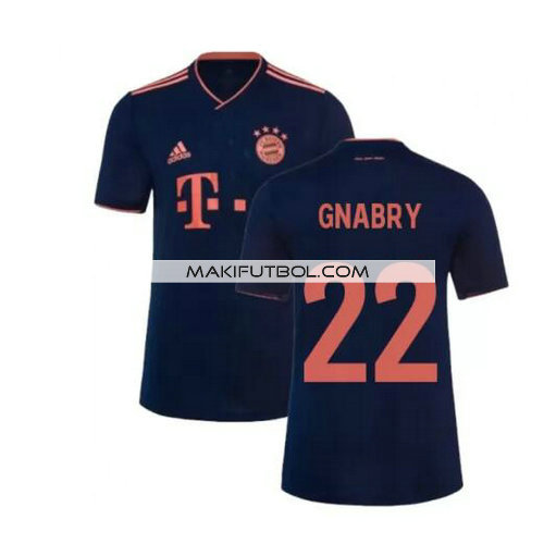 camiseta Gnabry 22 bayern munich 2019-2020 tercera equipacion