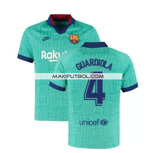 camiseta Guardiola 4 barcelona 2019-2020 tercera equipacion