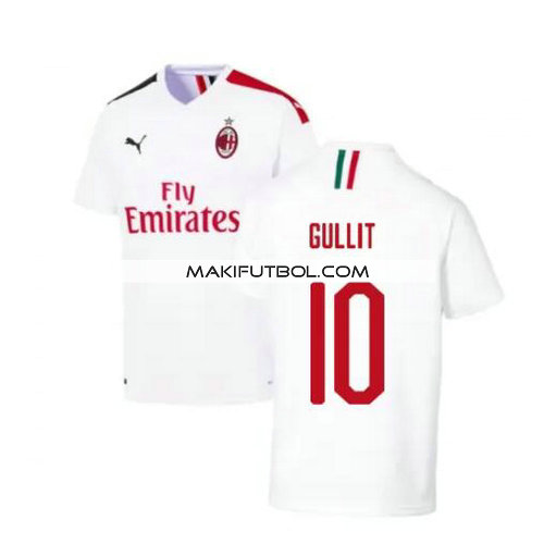 camiseta Gullit 10 ac milan 2019-2020 segunda equipacion