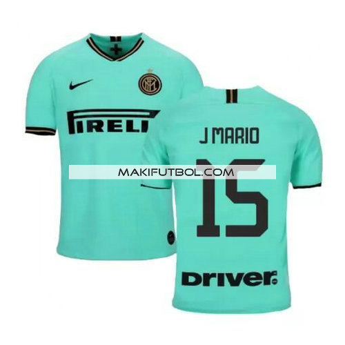 camiseta J.mario 15 inter milan 2019-2020 segunda equipacion