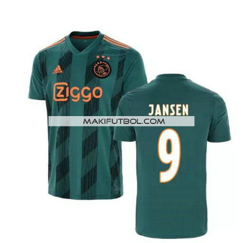 camiseta Jansen 9 ajax 2019-2020 segunda equipacion