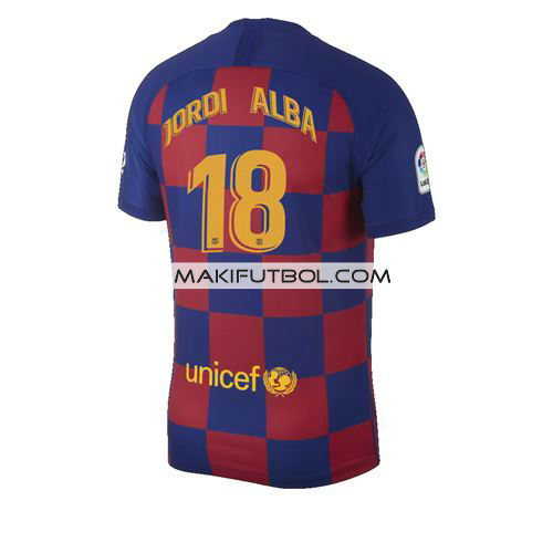 camiseta Jordi Alba 18 barcelona 2019-2020 primera equipacion