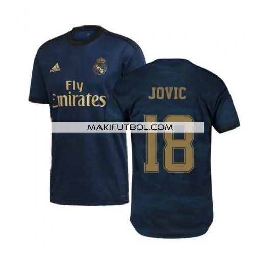 camiseta Jovic 18 real madrid 2019-2020 segunda equipacion