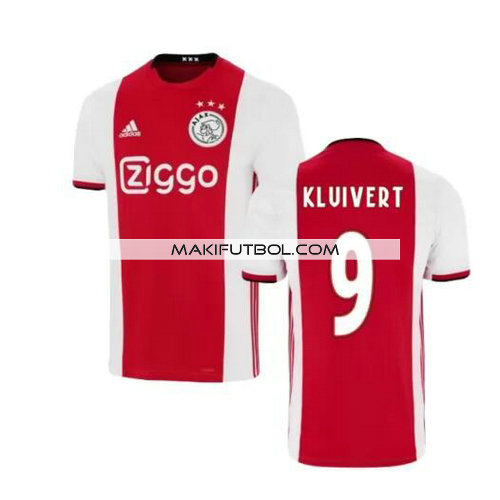 camiseta Kluivert 9 ajax 2019-2020 primera equipacion