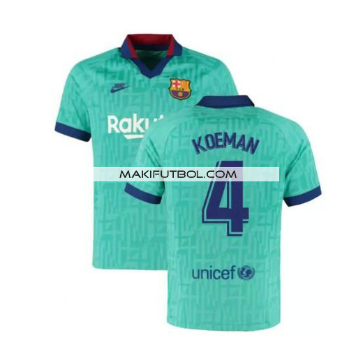 camiseta Koeman 4 barcelona 2019-2020 tercera equipacion