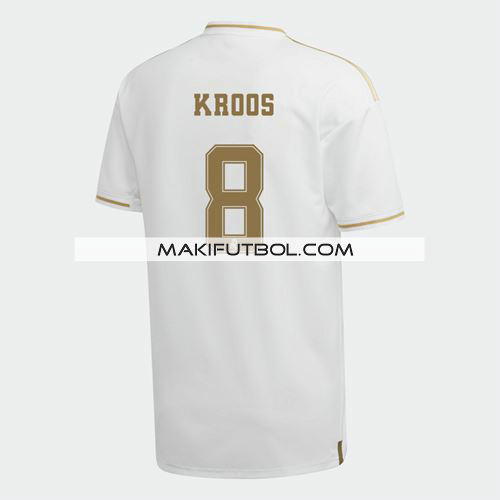 camiseta Kroos 8 real madrid 2019-2020 primera equipacion