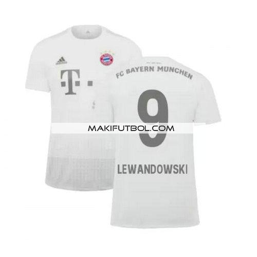 camiseta Lewandowski 9 bayern munich 2019-2020 segunda equipacion
