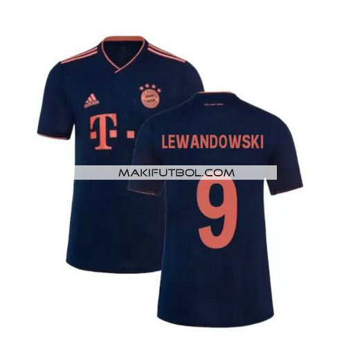 camiseta Lewandowski 9 bayern munich 2019-2020 tercera equipacion