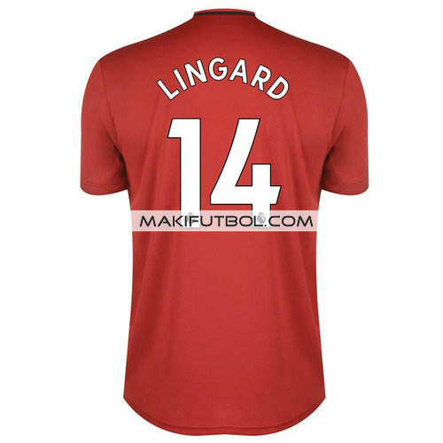 camiseta Lingard 14 manchester united 2019-2020 primera equipacion