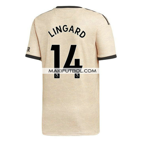 camiseta Lingard 14 manchester united 2019-2020 segunda equipacion