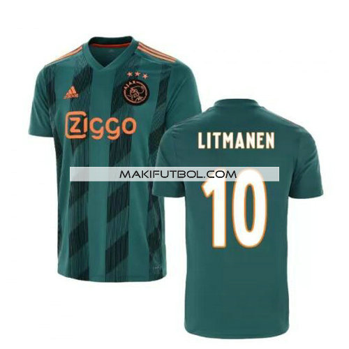 camiseta Litmanen 10 ajax 2019-2020 segunda equipacion