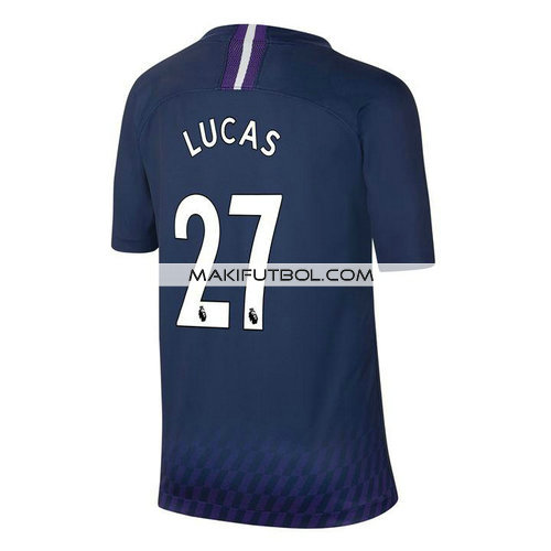 camiseta Lucas 27 tottenham hotspur 2019-2020 segunda equipacion