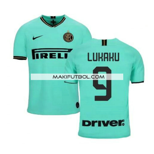 camiseta Lukaku 9 inter milan 2019-2020 segunda equipacion