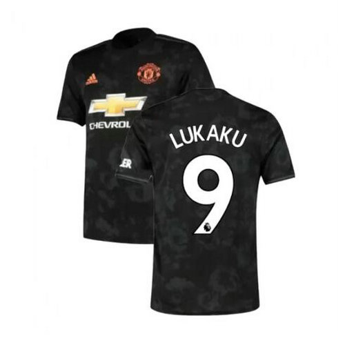 camiseta Lukaku 9 manchester united 2019-2020 tercera equipacion
