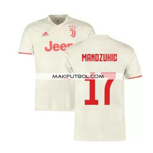 camiseta Mandzukic 17 juventus 2019-2020 segunda equipacion