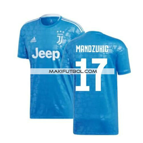 camiseta Mandzukic 17 juventus 2019-2020 tercera equipacion