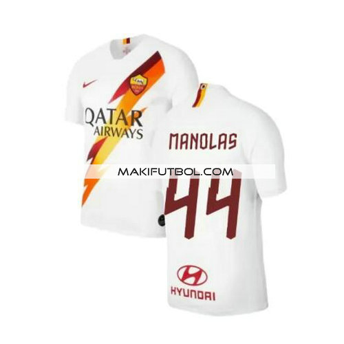 camiseta Manolas 44 as roma 2019-2020 segunda equipacion