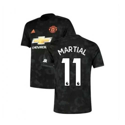 camiseta Martial 11 manchester united 2019-2020 tercera equipacion