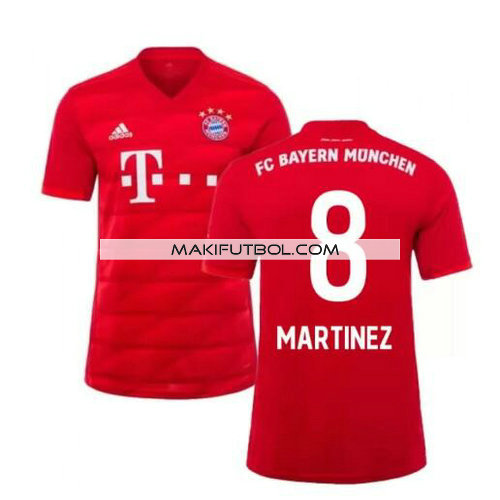 camiseta Martinez 8 bayern munich 2019-2020 primera equipacion