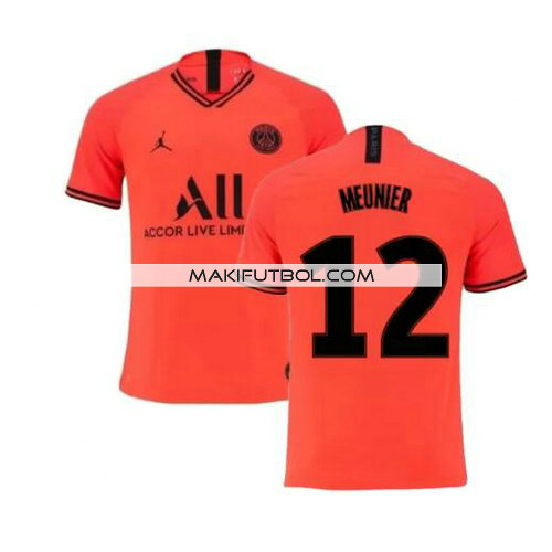 camiseta Meunier 12 paris saint germain 2019-2020 segunda equipacion