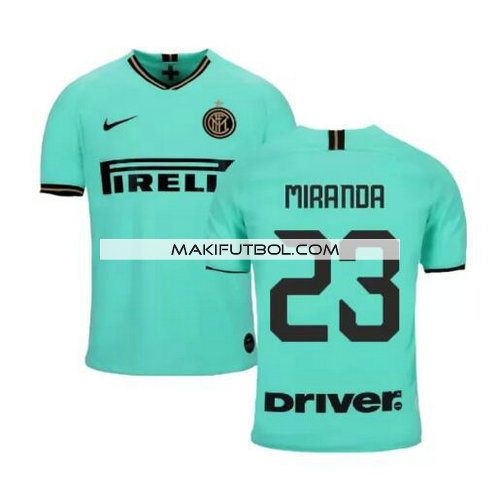 camiseta Miranda 23 inter milan 2019-2020 segunda equipacion