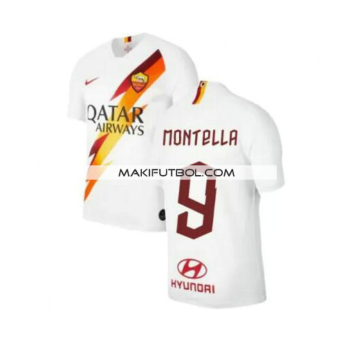 camiseta Montella 9 as roma 2019-2020 segunda equipacion