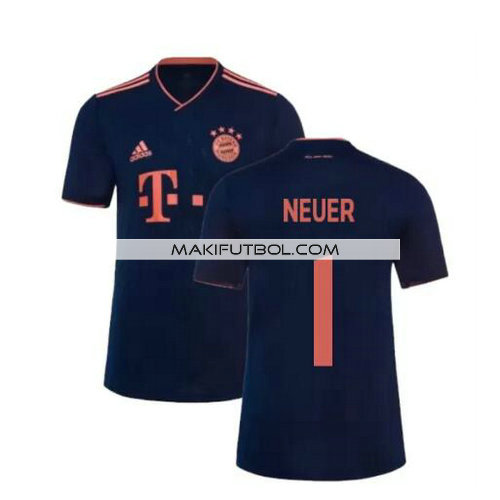 camiseta Neuer 1 bayern munich 2019-2020 tercera equipacion