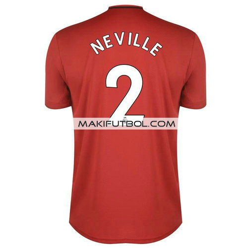camiseta Neville 2 manchester united 2019-2020 primera equipacion