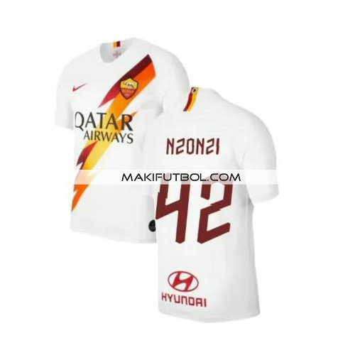camiseta Nzonzi 42 as roma 2019-2020 segunda equipacion