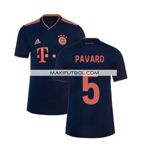 camiseta Pavard 5 bayern munich 2019-2020 tercera equipacion