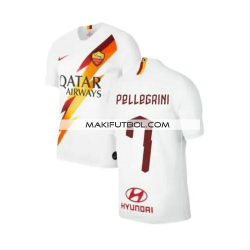 camiseta Pellegarini 7 as roma 2019-2020 segunda equipacion