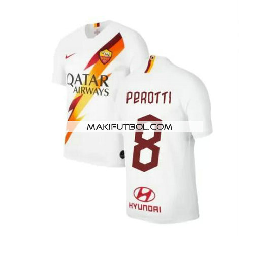camiseta Perotti 8 as roma 2019-2020 segunda equipacion