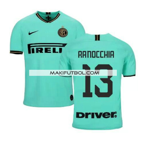 camiseta Ranocchia 13 inter milan 2019-2020 segunda equipacion