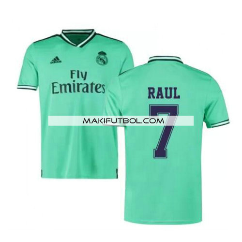 camiseta Raul 7 real madrid 2019-2020 tercera equipacion