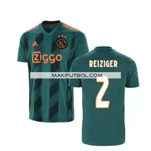 camiseta Reiziger 2 ajax 2019-2020 segunda equipacion