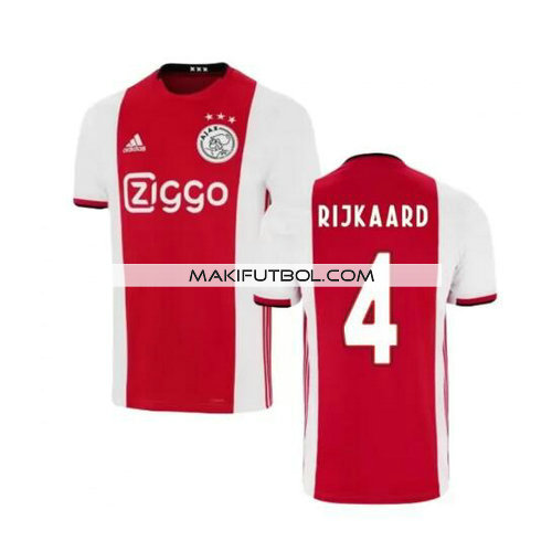 camiseta Rijkaard 4 ajax 2019-2020 primera equipacion